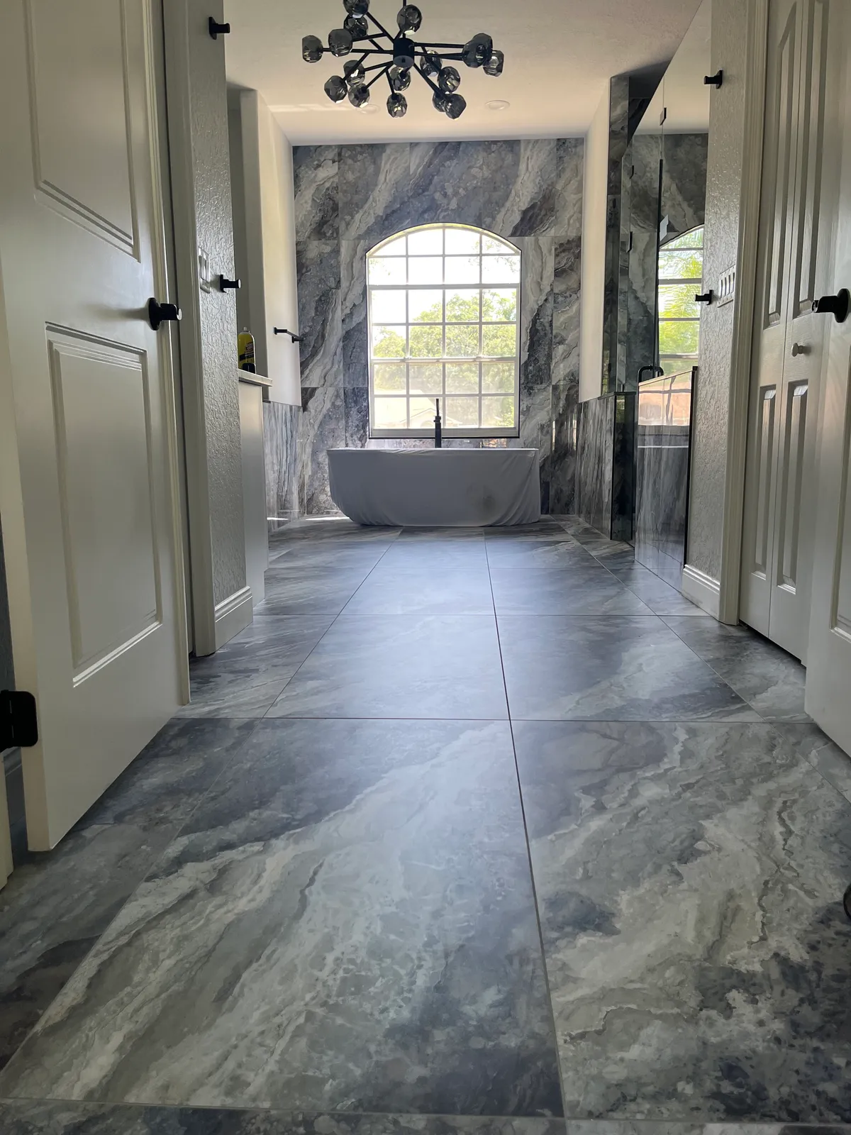 Custom tile installation — Coastal Tile portfolio